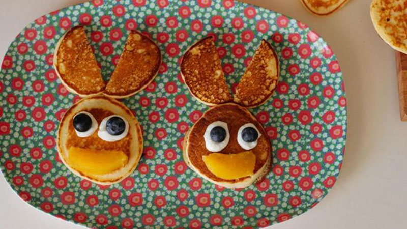 Easter Bunny Pikelets 800X450